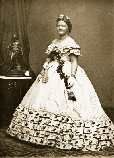 Mary Todd Lincoln, 1865 by Mathew B. Brady